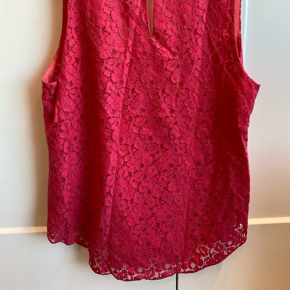Aritzia Talula lace sleeveless top in pink - Picture 3 of 3